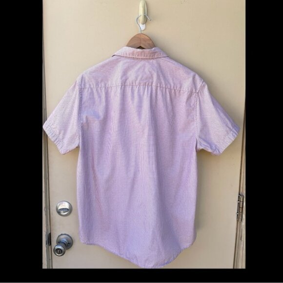 Denim & Flower Ricky Singh Men’s Pink Slim Fit Button-Down Shirt, Size L - Picture 3 of 9